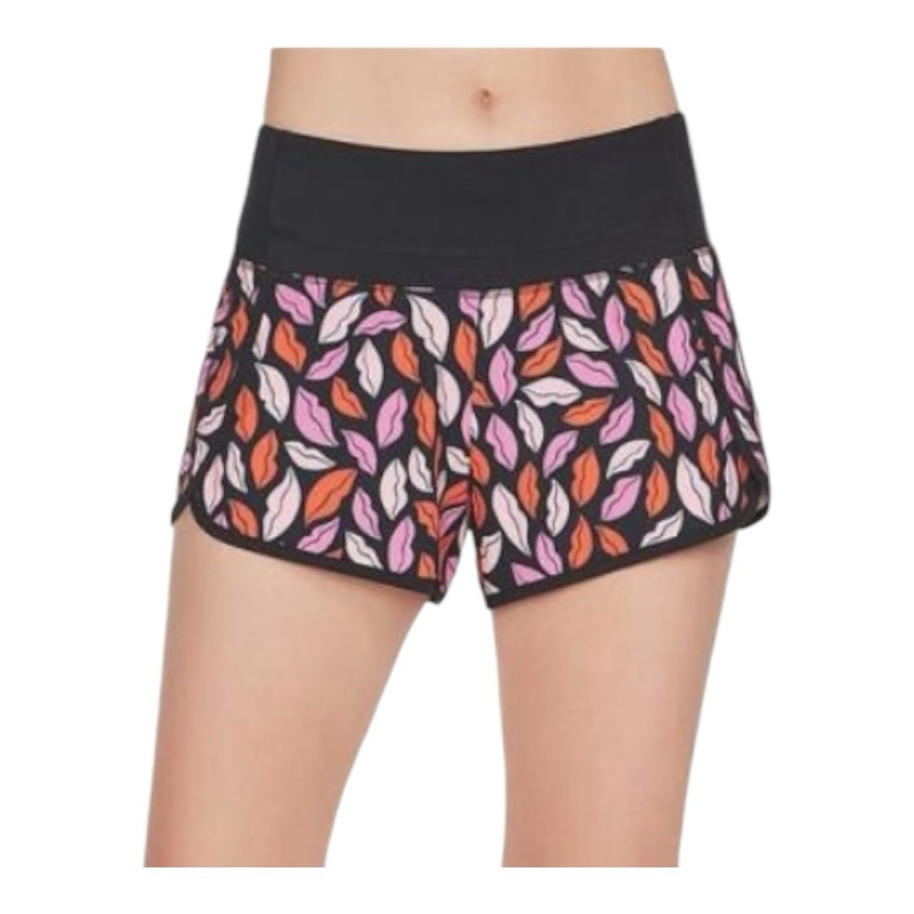 New Skechers DVF: Diane Von Furstenberg Skechweave Running Shorts Black XL